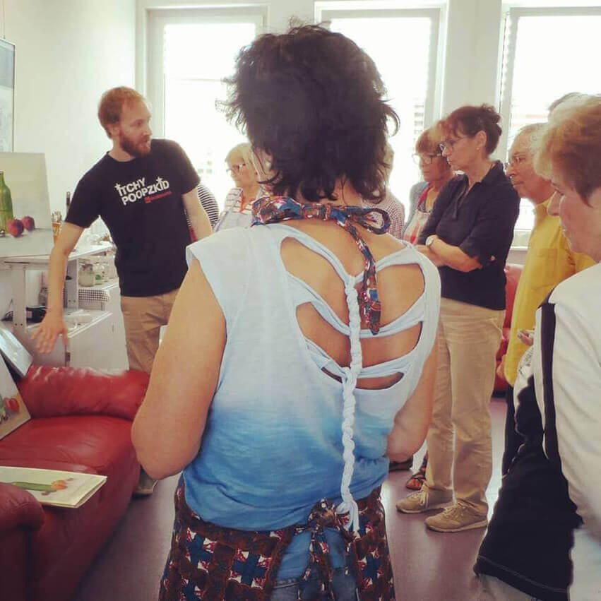 大人向けお絵描き講座with maxim